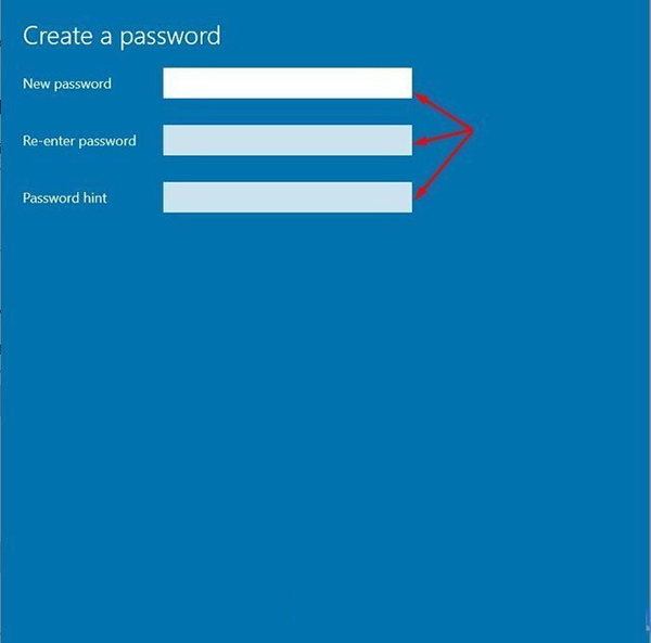 Windows 10 cài mật khẩu không quá phức tạp